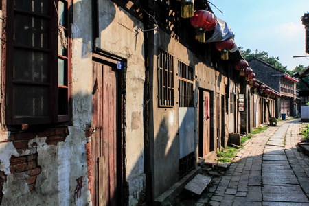 Zhenjiang xijin sceneryのeditorial素材