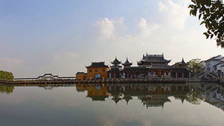 Jinxi town Kunshan, Suzhou, sceneryのeditorial素材