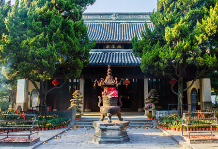 City God Temple of Shanghaiの写真素材