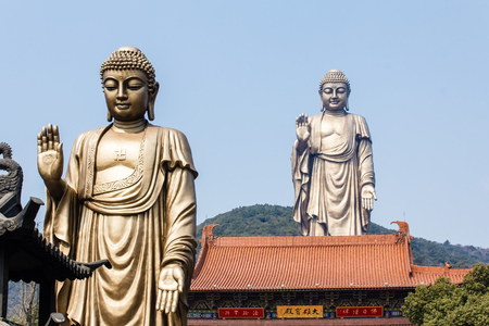 Wuxi lingshan Buddhaのeditorial素材
