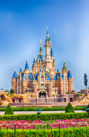 2016-6-17, the grand opening of Shanghai Disneylandのeditorial素材