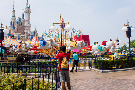 2016-6-17, Disneyland, Shanghaiのeditorial素材