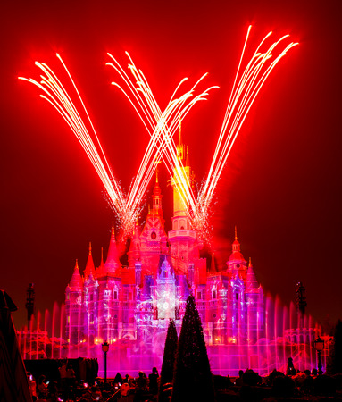 2016-6-17, Disneyland, Shanghaiのeditorial素材