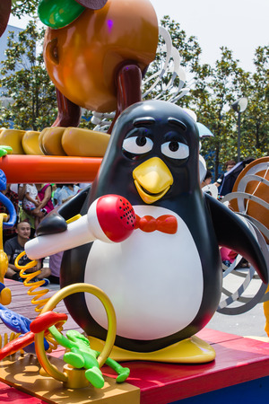 2016-6-17, Shanghai Disneyland paradeのeditorial素材