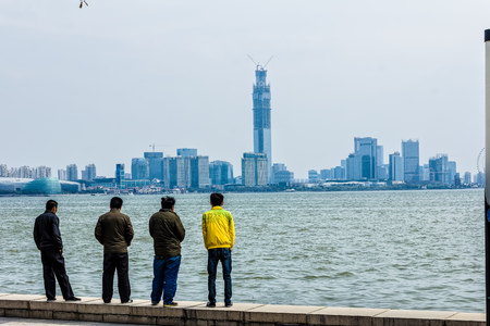 Jiangsu Suzhou Jinji Lake scenery