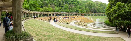 Nanjing Dr. Sun Yat-sen's Mausoleum scenic area music stationのeditorial素材