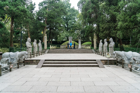 Hangzhou yuewangmiaoのeditorial素材