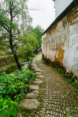 Ancient town, Fuyangの写真素材