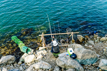 Hangzhou Qiandao Lake scenery in Zhejiangのeditorial素材