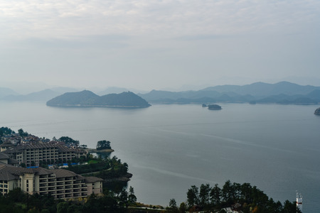 Hangzhou Qiandao Lake sceneryのeditorial素材
