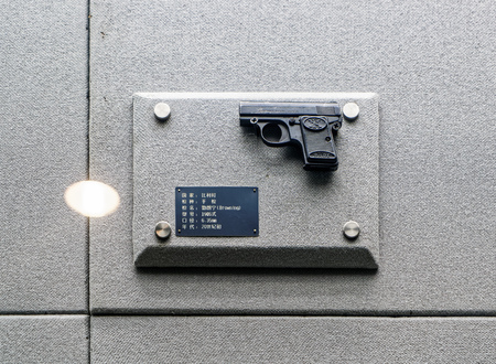 Belgian Browning pistolのeditorial素材