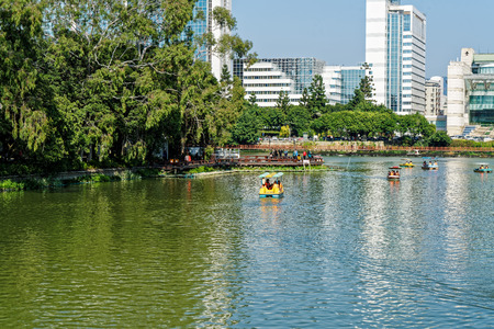 West Lake Fuzhou Parkのeditorial素材