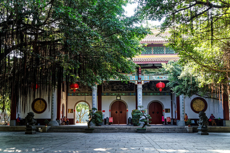 Fuzhou Xichan Temple sceneryのeditorial素材