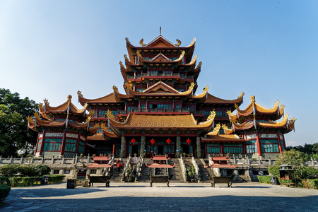 Fuzhou Xichan Temple sceneryのeditorial素材