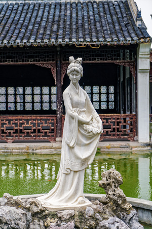 Nanjing Mochouhu park sceneryのeditorial素材