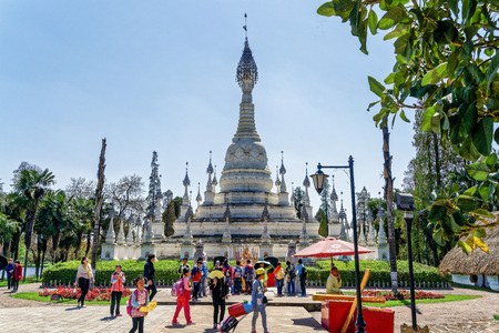 Dai village, Kunming National Villageのeditorial素材