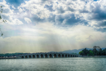 The Summer Palace in Beijingのeditorial素材