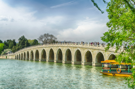 The Summer Palace in Beijingのeditorial素材