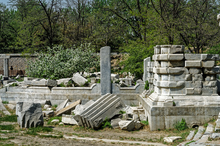 Beijing Old Summer Palace sceneryのeditorial素材