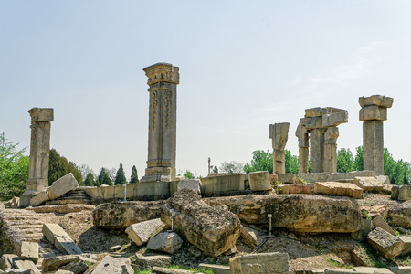 Beijing Old Summer Palace sceneryのeditorial素材