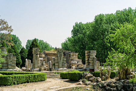 Beijing Old Summer Palace sceneryのeditorial素材