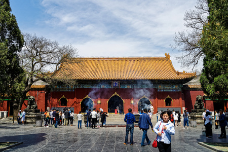 Yonghegong Lamaseryのeditorial素材