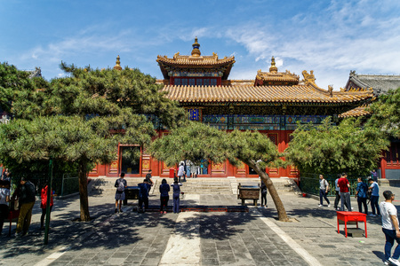 Yonghegong Lamaseryのeditorial素材