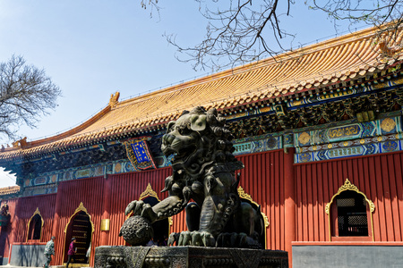 Yonghegong Lamaseryのeditorial素材