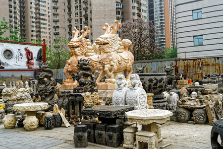 Panjiayuan Beijing flea marketのeditorial素材