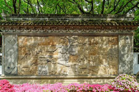 Songjiang Shanghai drunk white pool park sceneryの写真素材