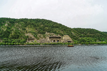 Longmen Grottoes at Luoyang, Henan.