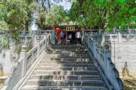 Shaolin Temple at Henan, Dengfeng, Songshan.のeditorial素材