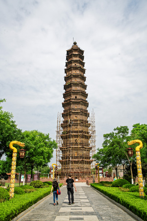 Henan Kaifeng Iron Tower Parkのeditorial素材