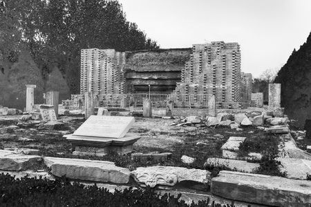 Beijing Old Summer Palace sceneryのeditorial素材