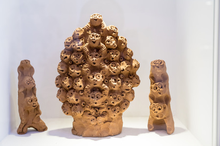 Henan Kaifeng mud dogのeditorial素材