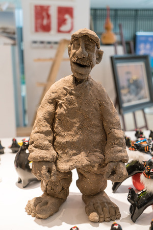 Henan Kaifeng mud sculptureのeditorial素材