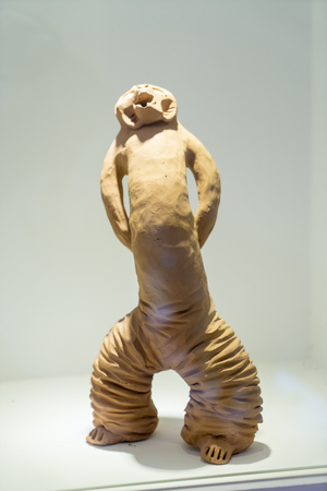 Henan Kaifeng mud sculptureのeditorial素材