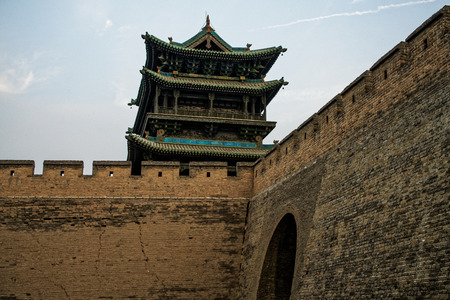 Walls of Shanxi, Pingyaoのeditorial素材