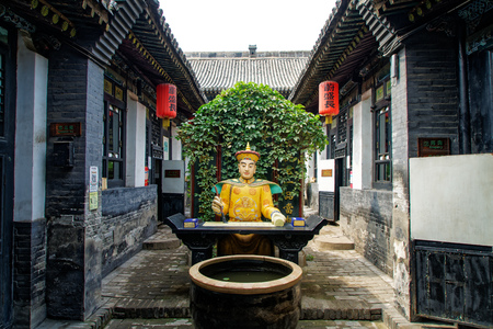 building view at Shanxi Pingyao Countyのeditorial素材