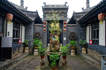 Shanxi Pingyao County North biaoju Museumのeditorial素材