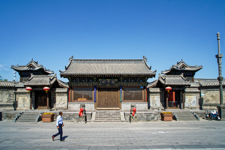 Shanxi Datong Guan Yu Templeのeditorial素材