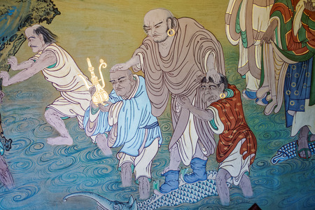 Shanxi Datong fahua Templeの写真素材