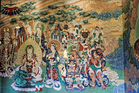 Shun Yeung palace,Shanxi Datongのeditorial素材