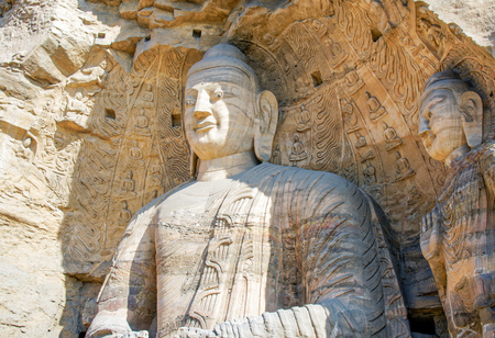Shanxi Datong Yungang Grottoesのeditorial素材