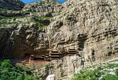 Shanxi Datong Hanging Templeのeditorial素材