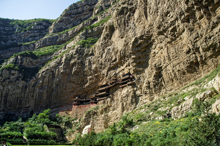 Shanxi Datong Hanging Templeのeditorial素材