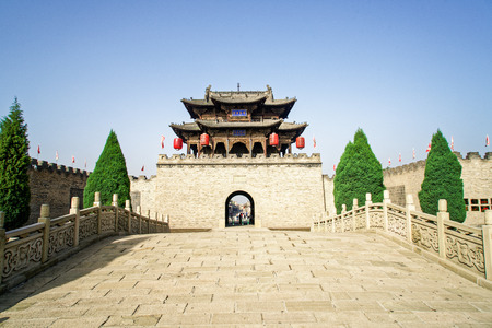 Chang Jia manor in Jinzhong, Shanxiのeditorial素材