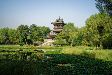 Chang Jia manor in Jinzhong, Shanxiのeditorial素材
