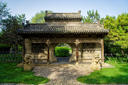 The Mansion of the Chang in Jinzhong, Shanxiのeditorial素材