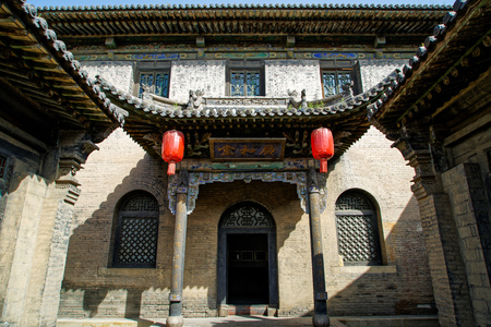The Mansion of the Chang in Jinzhong, Shanxiのeditorial素材